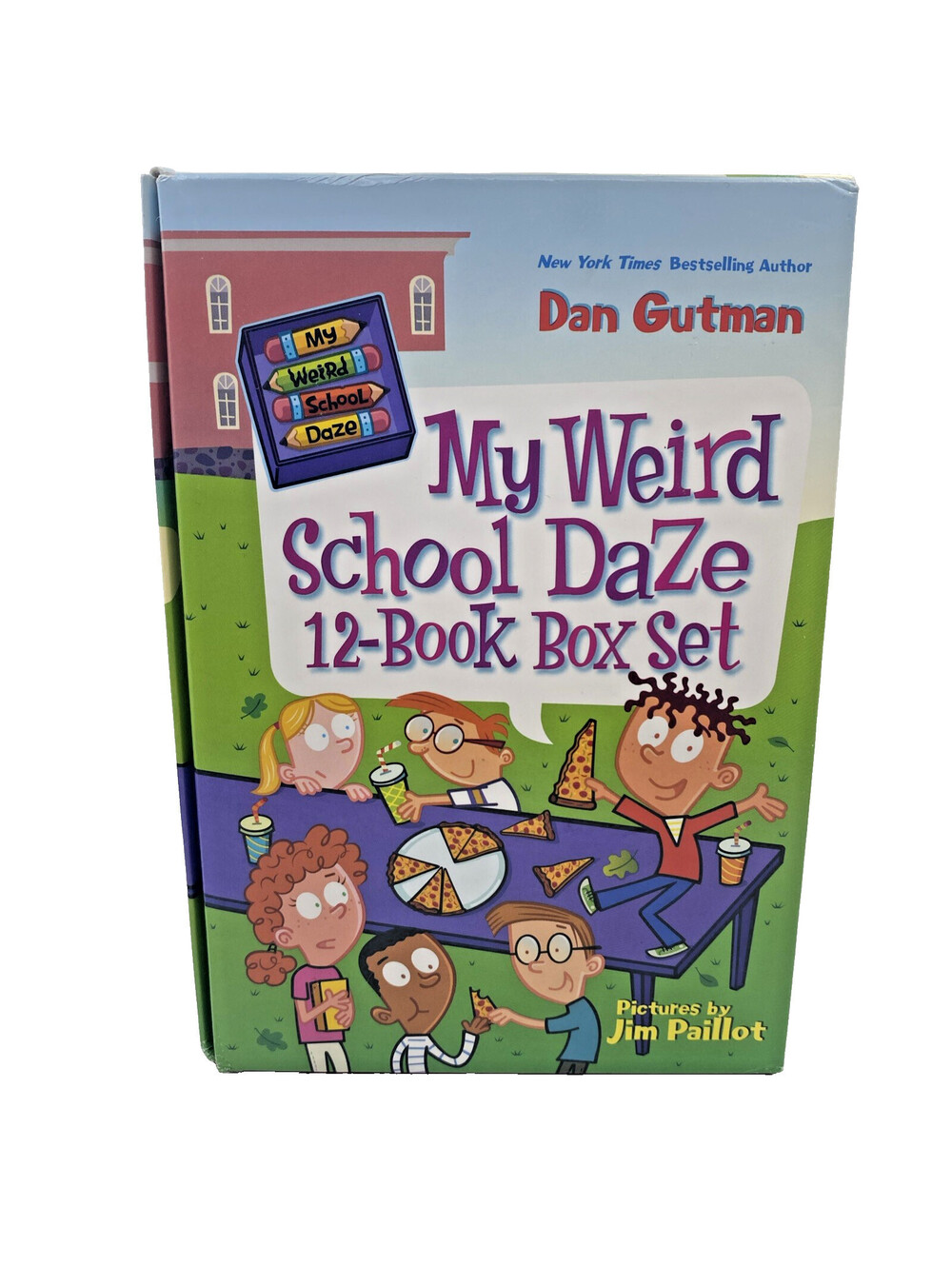 My Weird School Daze 12-Book Box Set : Books 1-12 by Dan Gutman LIKE NEW